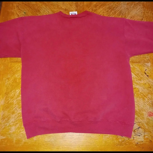 Vintage 1994 Washington Redskins Logo Athletic Sharktooth Pullover Sweater - Picture 2 of 7